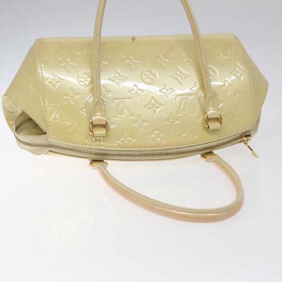 LOUIS VUITTON Monogram Vernis Sherwood PM Hand Bag Broncorail M91491 - Picture 6 of 16